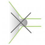 The breast shell is too small