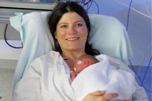 Kangaroo care – natural, intimate contact, also possible with premature babies